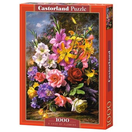 PUZZLE CASTOR 1000 el. Wazon z Kwiatami