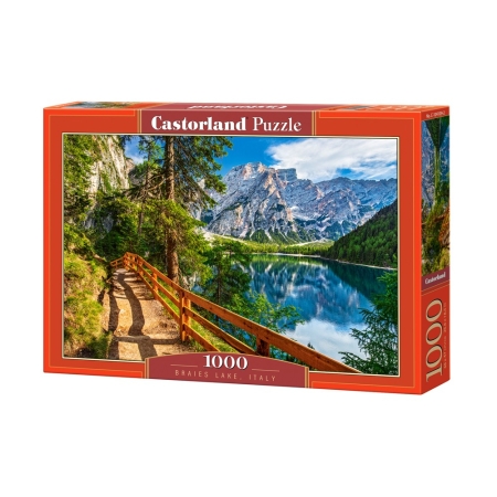 PUZZLE CASTOR 1000 el. Braies Lake,  Italy