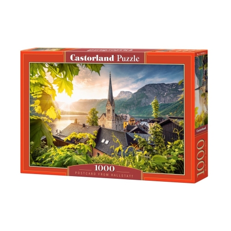 PUZZLE CASTOR 1000 el. Pocztówka z Hallstatt