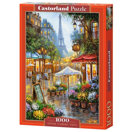 PUZZLE CASTOR 1000 el. Wiosenne Kwiaty