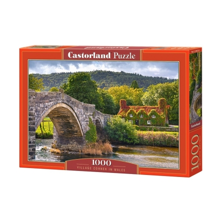 PUZZLE CASTOR 1000 el. Village Corner in Wales