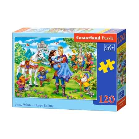 PUZZLE CASTOR 120 el. Śnieżka