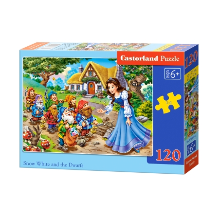 PUZZLE CASTOR 120 el. Śnieżka