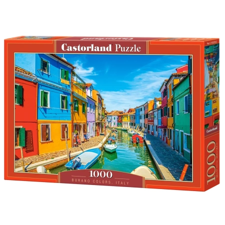 PUZZLE CASTOR 1000 el. Burano Colors,  Italy