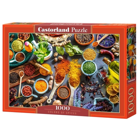 PUZZLE CASTOR 1000 el. Colors of Spices