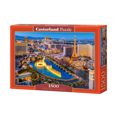PUZZLE CASTOR 1500 el. Fantastyczne Las Vegas