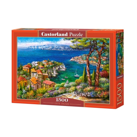 PUZZLE CASTOR 1500 el Cote D,Azur