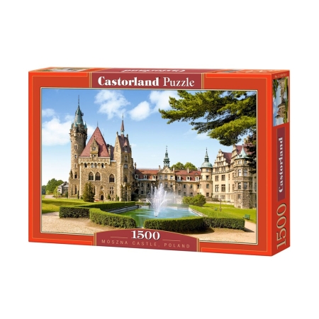 PUZZLE CASTOR 1500 el. Zamek Moszna