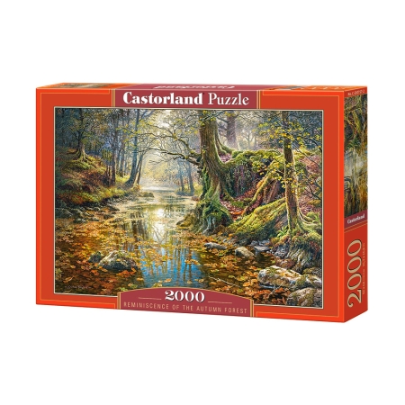 PUZZLE CASTOR 2000 el. Wspomnienie z Jesiennego Lasu