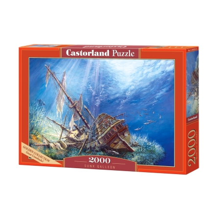 PUZZLE CASTOR 2000 el. Zatopiony Statek