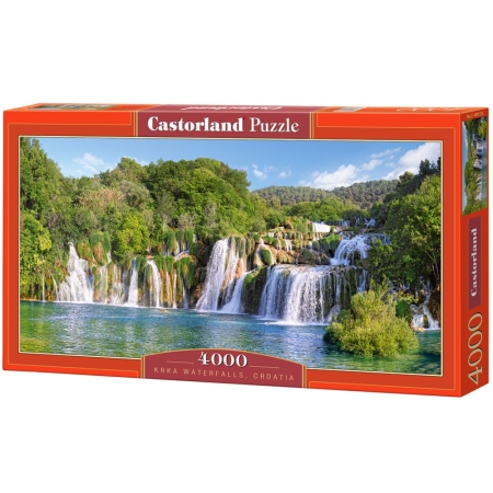 PUZZLE CASTOR 4000 el. Wodospady Krka