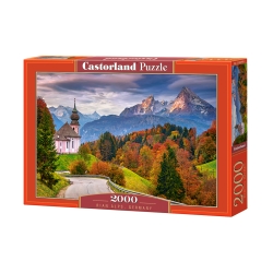 PUZZLE CASTOR 2000 el. Jesień w Alpach  Bawarskich
