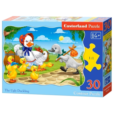 PUZZLE CASTOR 30 el. Brzydkie Kaczątko