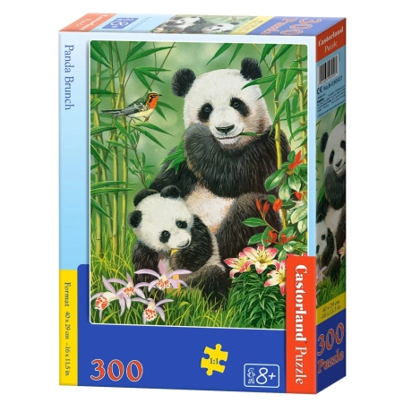 PUZZLE CASTOR 300 el. Panda Brunch