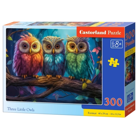 PUZZLE CASTOR 300 el Three Little Owls