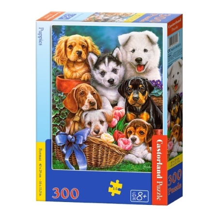 PUZZLE CASTOR 300 el. Pupies
