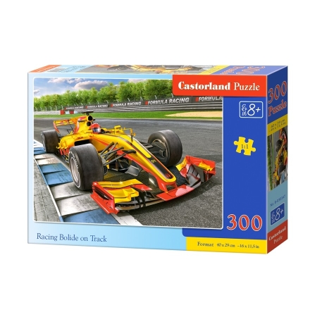 PUZZLE CASTOR 300 el. Racing Bolide on Track