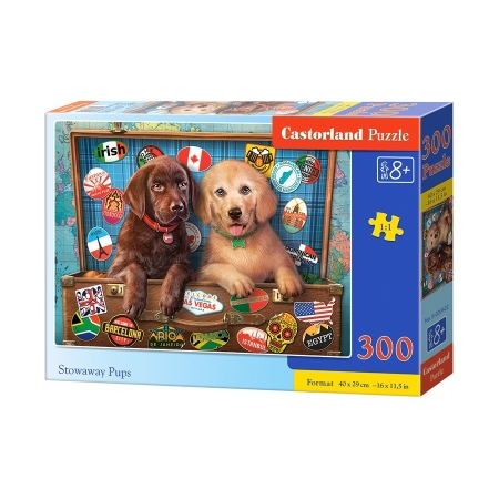 PUZZLE CASTOR 300 el. Stowaway Pups