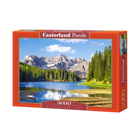 PUZZLE CASTOR 3000 el. Jezioro Misurina