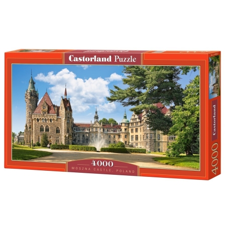 PUZZLE CASTOR 4000 el. Moszna Castle, Poland