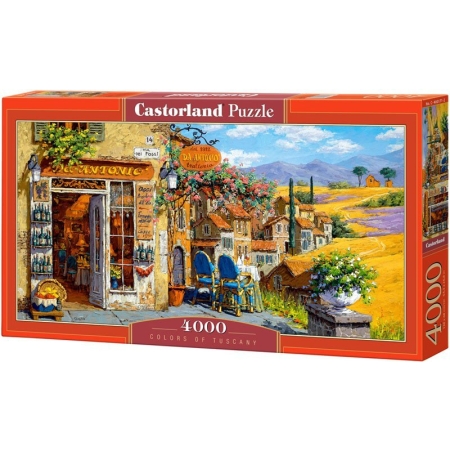 PUZZLE CASTOR 4000 el. Colors of Tuscany