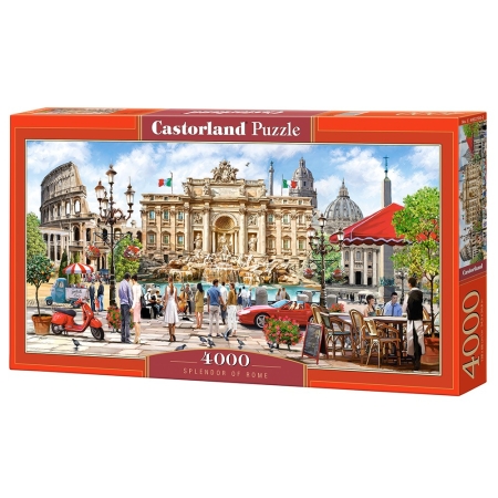 PUZZLE CASTOR 4000 el. Splendor Rzymu