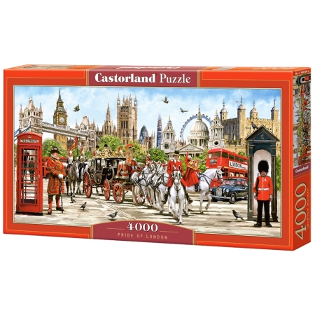 PUZZLE CASTOR 4000 el. Duma Londynu