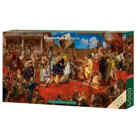PUZZLE CASTOR 4000 el. The Prussian  Homage Jan Matejko