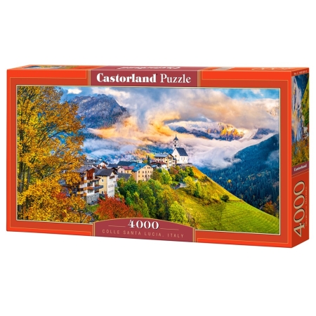 PUZZLE CASTOR 4000 el. Colle Santa Lucia - Włochy