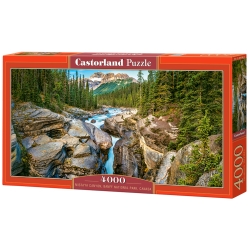 PUZZLE CASTOR 4000 el. Mistaya Canyon,  Banff National Park