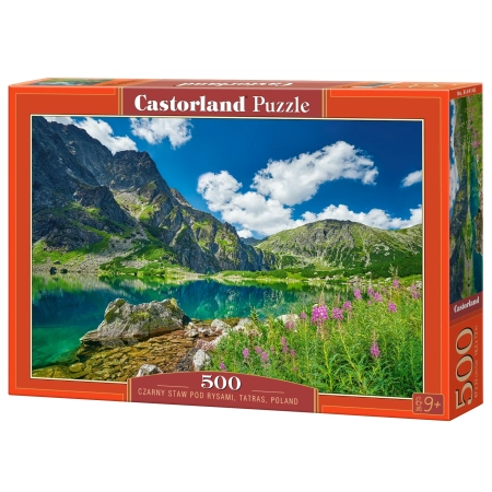 PUZZLE CASTOR 500 el. Czarny Staw  Gąsiennicowy