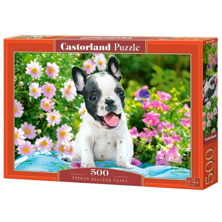 PUZZLE CASTOR 500 el. French Bulldog  Puppy