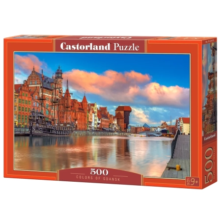 PUZZLE CASTOR 500 el. Colour of Gdansk