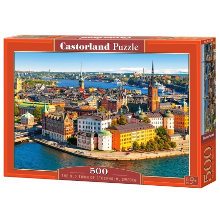 PUZZLE CASTOR 500 el. Sztokholm Stare  Miasto