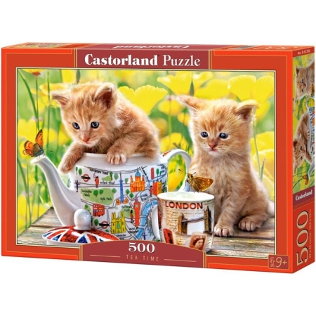 PUZZLE CASTOR 500 el. Czas na herbatę