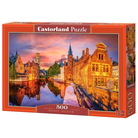 PUZZLE CASTOR 500 el. Bruges, Belgium