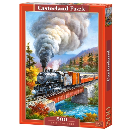 PUZZLE CASTOR 500 el. Train Crossing