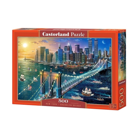 PUZZLE CASTOR 500 el. New York - Brooklyn Brodge