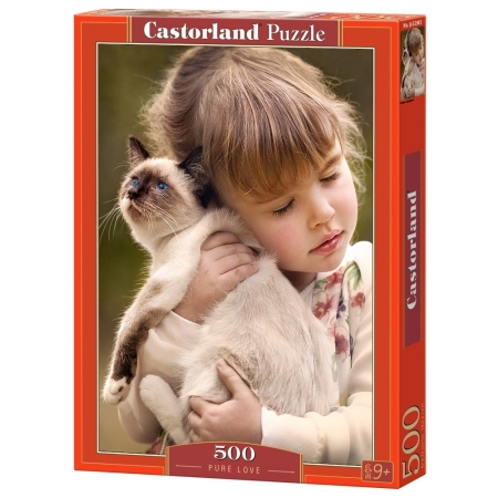 PUZZLE CASTOR 500 el. Prawdziwa Miłość