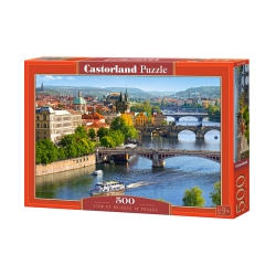 PUZZLE CASTOR 500 el. View of Bridges In Prague