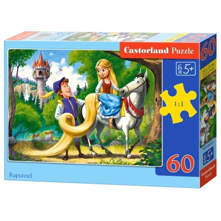 PUZZLE CASTOR 60 el. Rapunzel