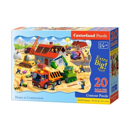 PUZZLE CASTOR 20 MAXI Budowa