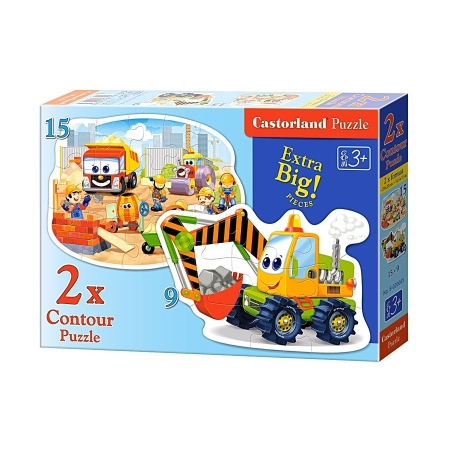 PUZZLE CASTOR 2 w 1 Budowa