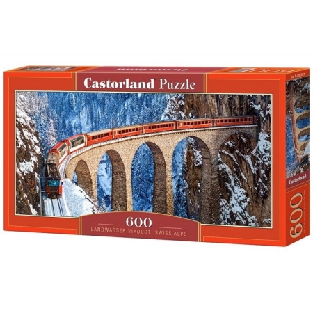 PUZZLE CASTOR 600 el. Landwasser
