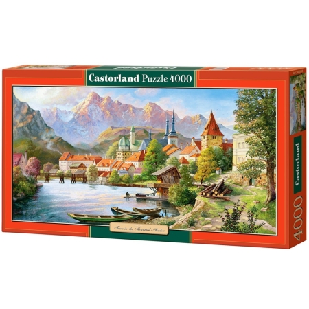 PUZZLE CASTOR 4000 el. Town in Montains