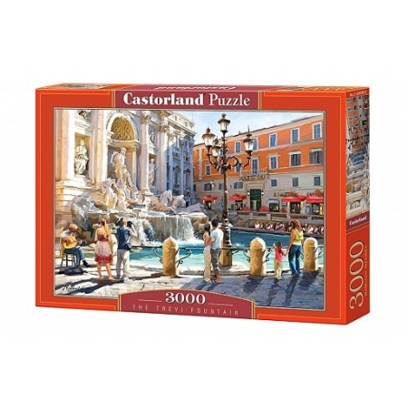 PUZZLE CASTOR 3000 el. The Trevi Fountai