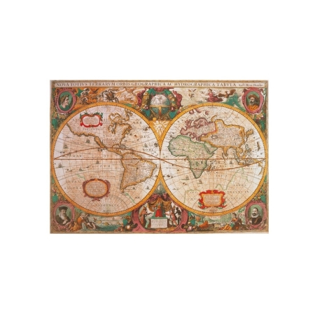 PUZZLE CLEM 1000 el. Compact Mappa  Antica