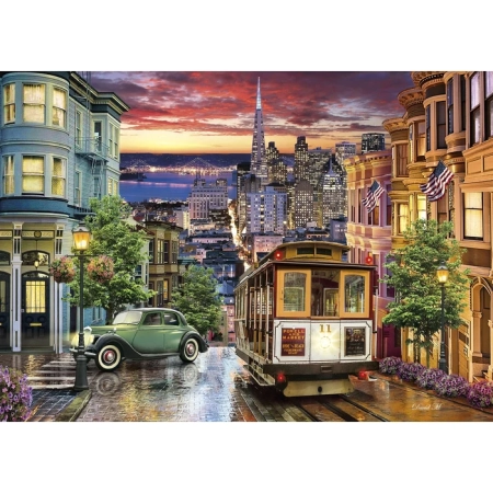 PUZZLE CLEM 1000 el. Compact San  Francisco