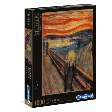PUZZLE CLEM 1000 el. Munch Krzyk