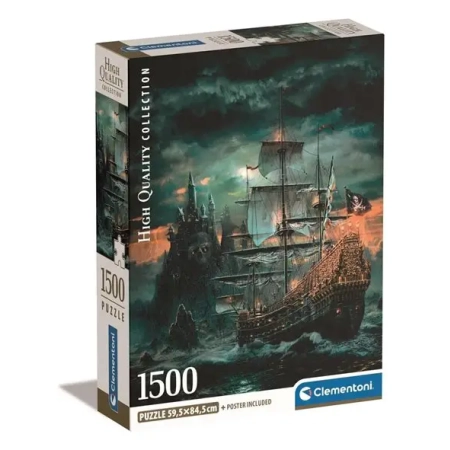 PUZZLE CLEM 1500 el. The Pirates Ship